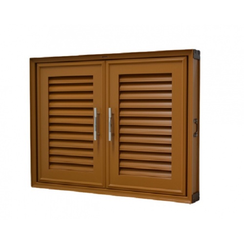 WT บานซิงค์คู่ 85x65CM. GB สีสัก