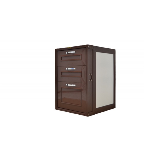 WT ตู้ลิ้นชักแบบฝัง RZ สีน้ำตาล