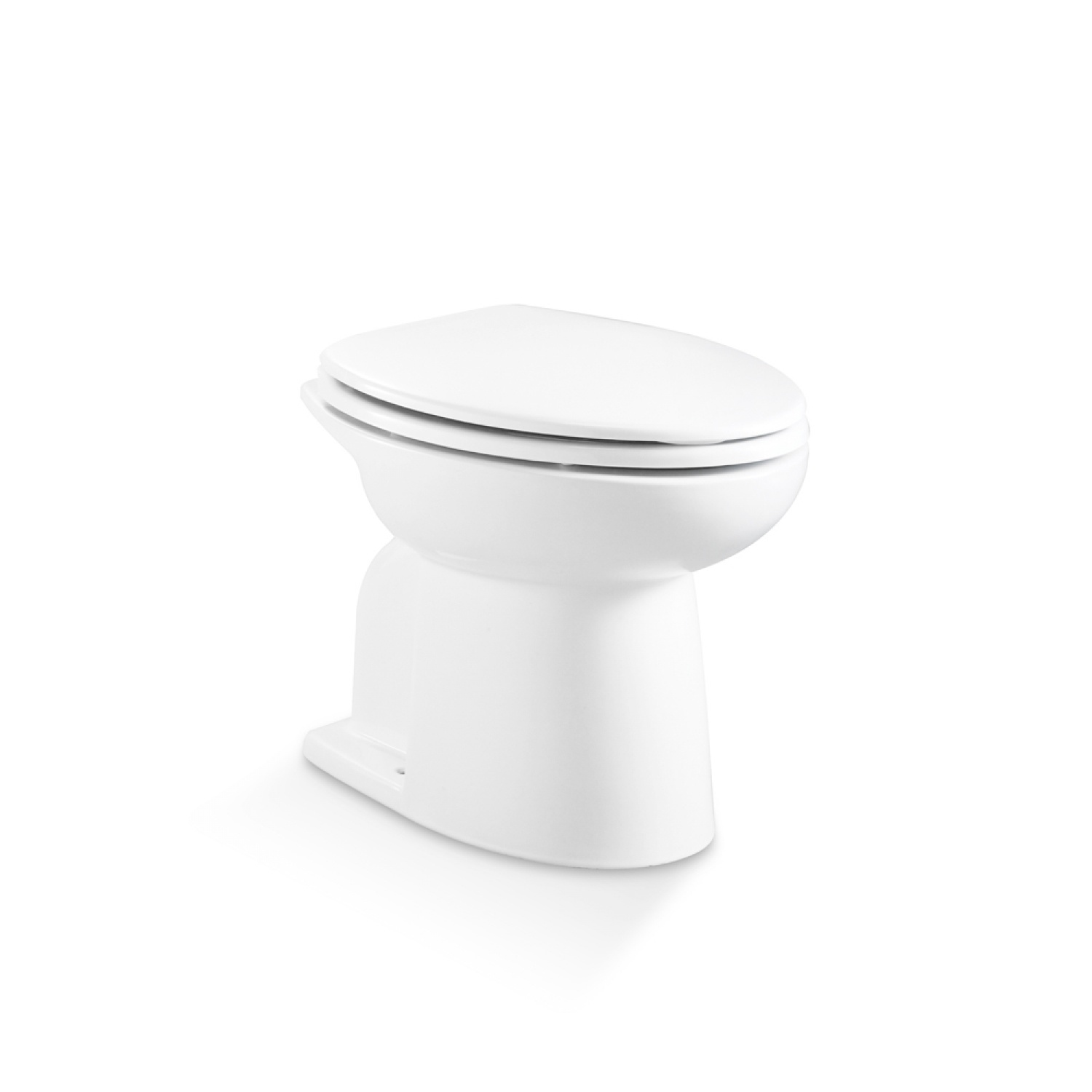 KARAT สุขภัณฑ์แบบนั่งราบ รุ่น กนก พร้อมฝารองนั่งแบบกันกระแทก K-17713X-S-WK