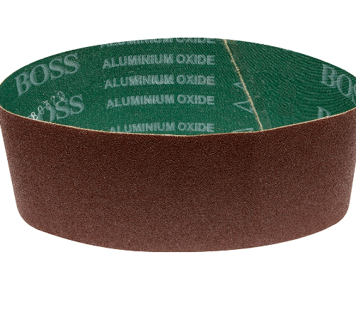 BOSS ผ้าทรายสายพาน ขนาด4x24นิ้ว เบอร์60 รุ่น GXK51