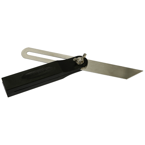 STANLEY ฉากเป็นสเตนเลส ขนาด 8 นิ้ว สีเงิน - ดำ รุ่น 46-825
