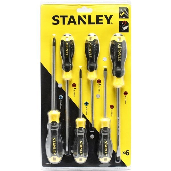 STANLEY ไขควง 6ตัว/ชุด(65-242) รุ่น STMT66672