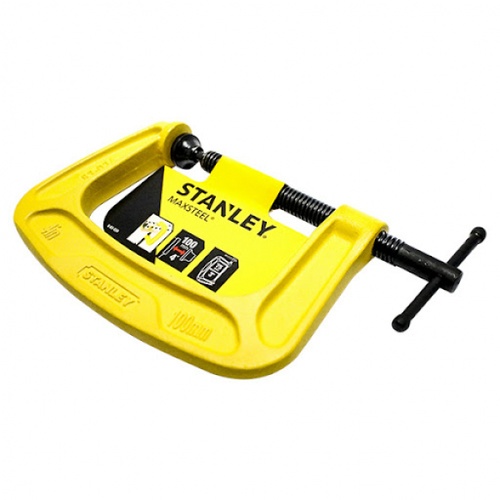 STANLEY ปากกาจับชิ้นงานรูปตัวซี (C-Clamp) ขนาด 4 นิ้ว รุ่น 83-034K