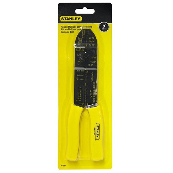 Stanley คีมย้ำตัดสายไฟ 9นิ้ว รุ่น 84-223