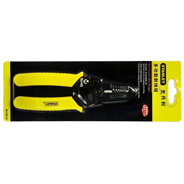 STANLEY- 84-475 คีมปลอกสายไฟ