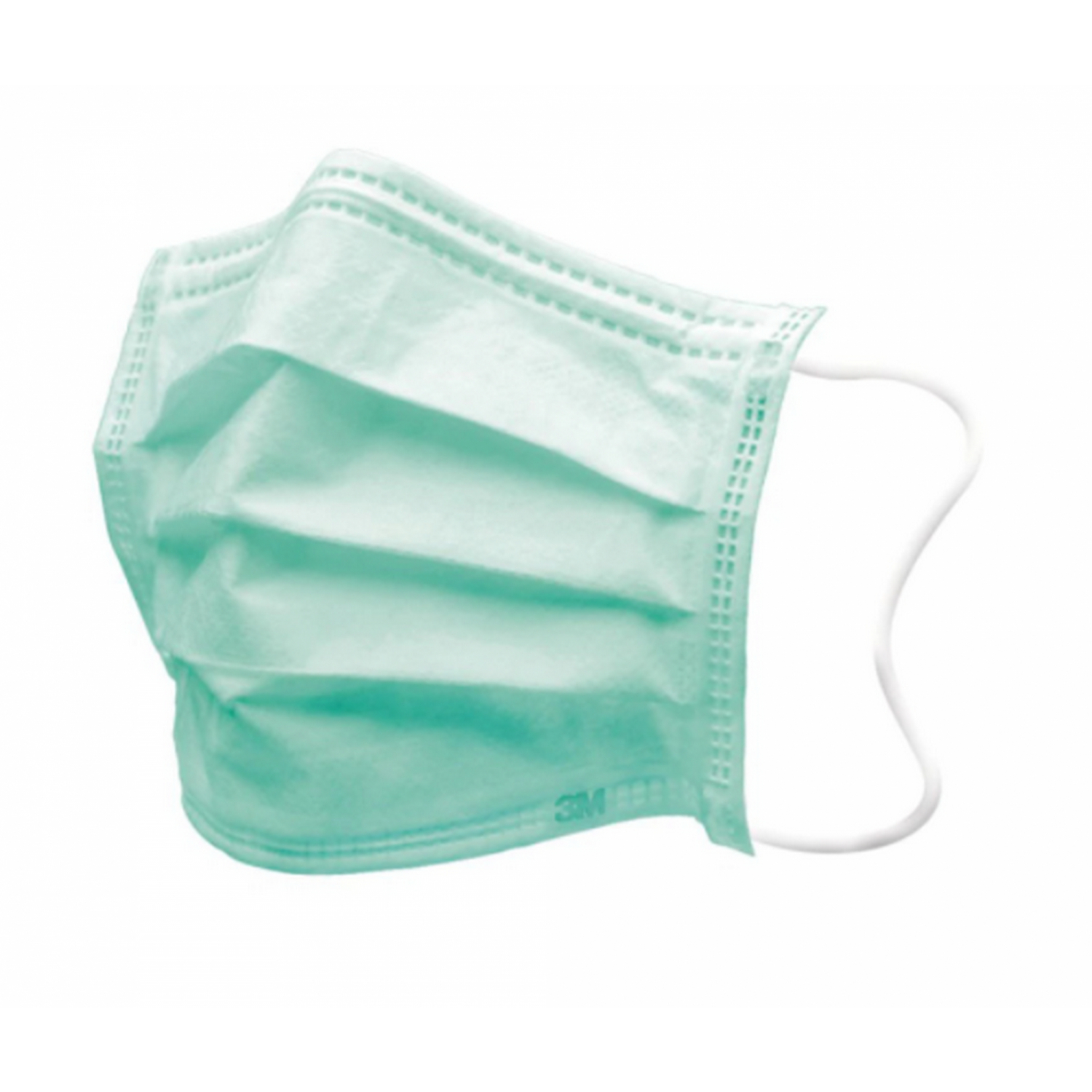 3M หน้ากากอนามัย (50 ชิ้น/กล่อง) สีเขียว