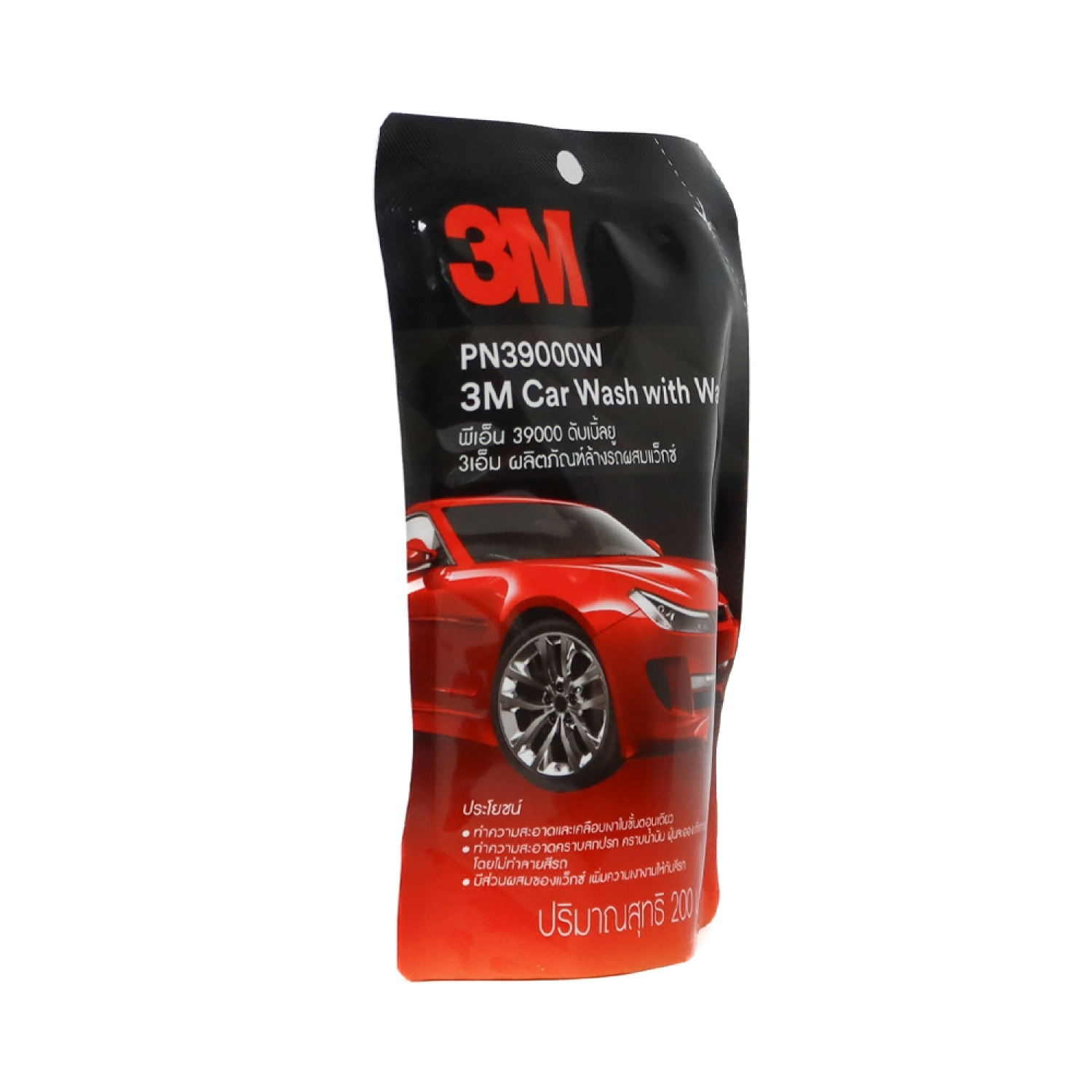 3M PN39000W แชมพูล้างรถผสมแว๊กซ์ ขนาด 200 มิลลิลิตร