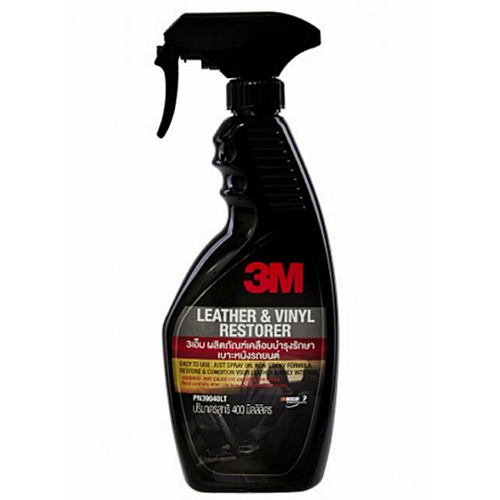 3M ผลิตภัณฑ์เคลือบบำรุงรักษาเบาะหนังรถยนต์ 400 ml.