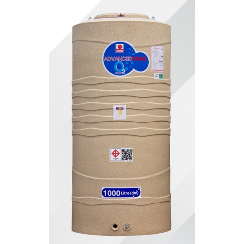 ADVANCE ถังเก็บน้ำบนดิน 1000L รุ่น O2S คละสี