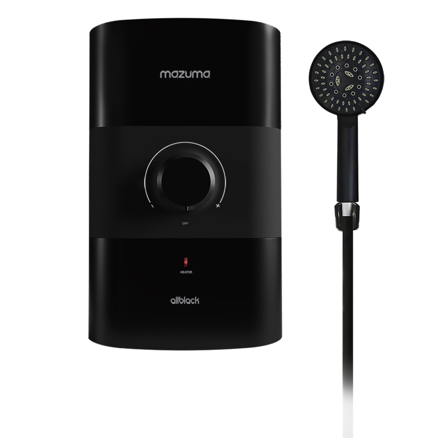 MAZUMA เครื่องทำน้ำอุ่น ขนาด 4500 วัตต์ รุ่น All Black สีดำ