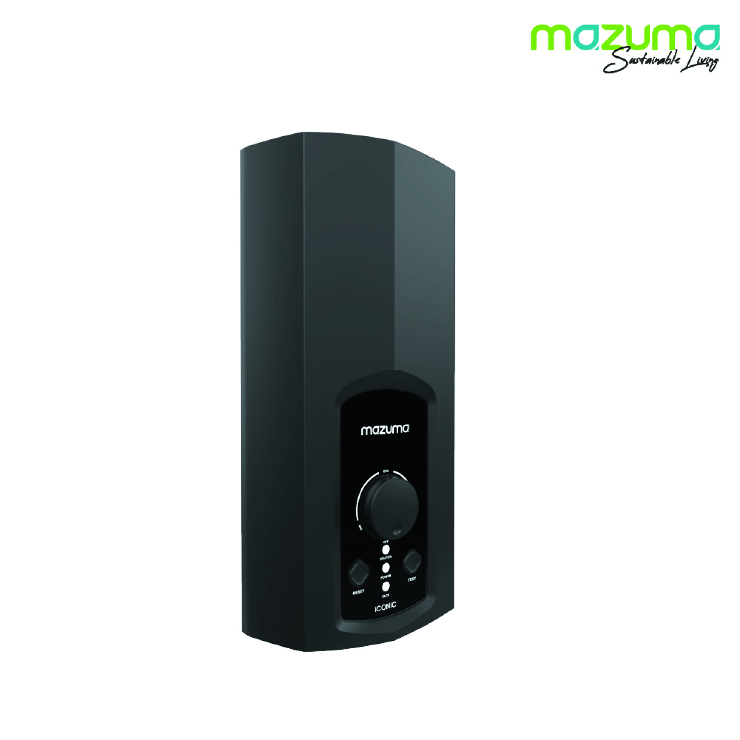 MAZUMA เครื่องทำน้ำอุ่น ขนาด 4500 วัตต์ รุ่น ICONIC BLACK สีดำ