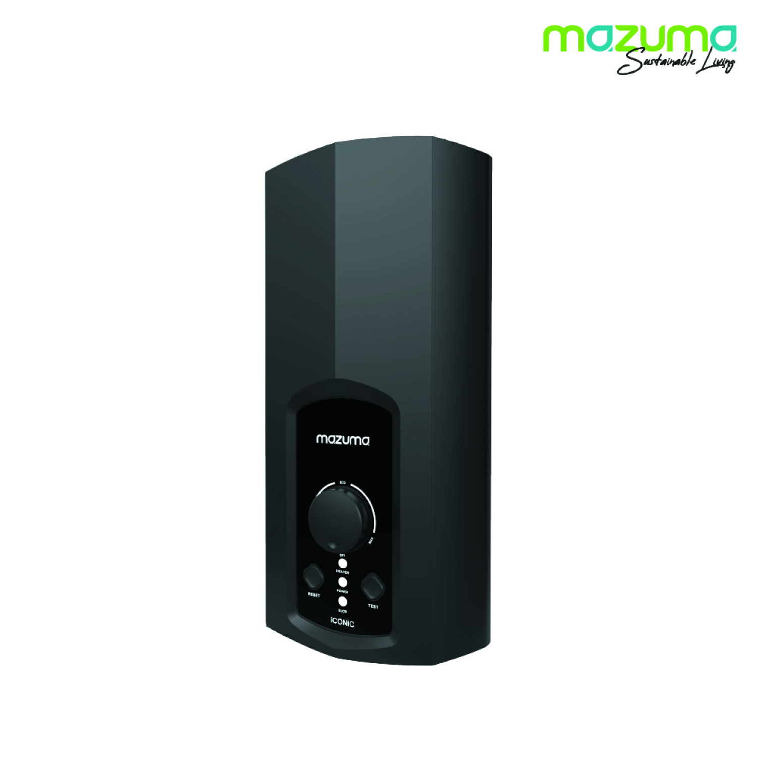MAZUMA เครื่องทำน้ำอุ่น ขนาด 4500 วัตต์ รุ่น ICONIC BLACK สีดำ