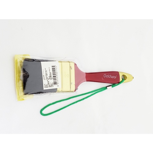GOLDSEAL แปรงทาสีขนดำ สีแดง-ดำ 2นิ้ว