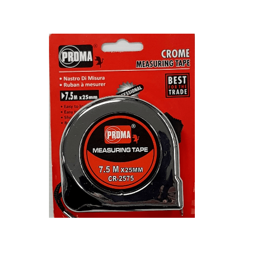 ម៉ែត្រវ៉ាស់ ស្រោប Chrome PROMA  7.5 M