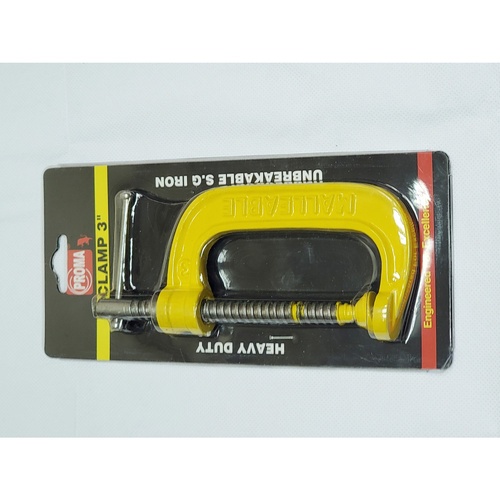 PROMA ปากกาจับชิ้นงานรูปตัวซี (C-Clamp) ขนาด 3