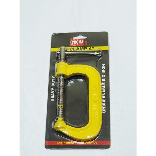 PROMA ปากกาจับชิ้นงานรูปตัวซี (C-Clamp) ขนาด 4