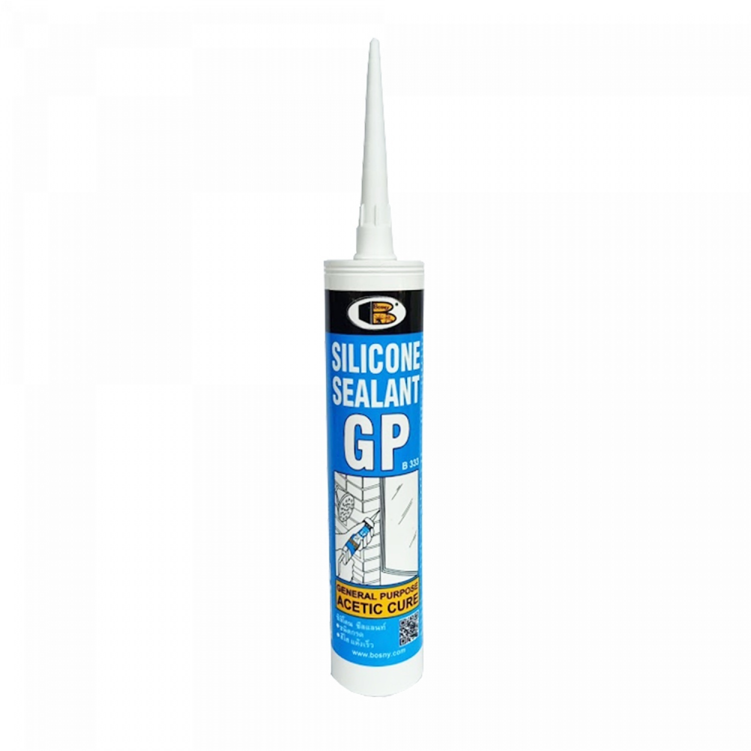 BOSNY ซิลิโคนซิลแลนท์ จีพี B333 280มล. สีใส