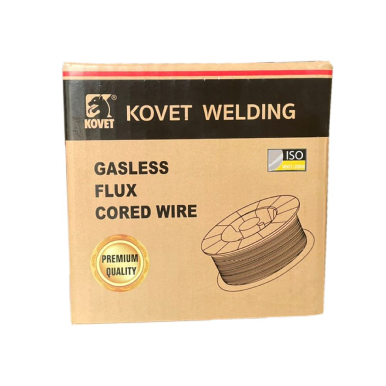 ลวดเชื่อมเหล็กเหนียว ฟลักซ์คอร์ไวร์ รุ่น E71T-GS ขนาด 0.8มม.( 5 กก./ม้วน)