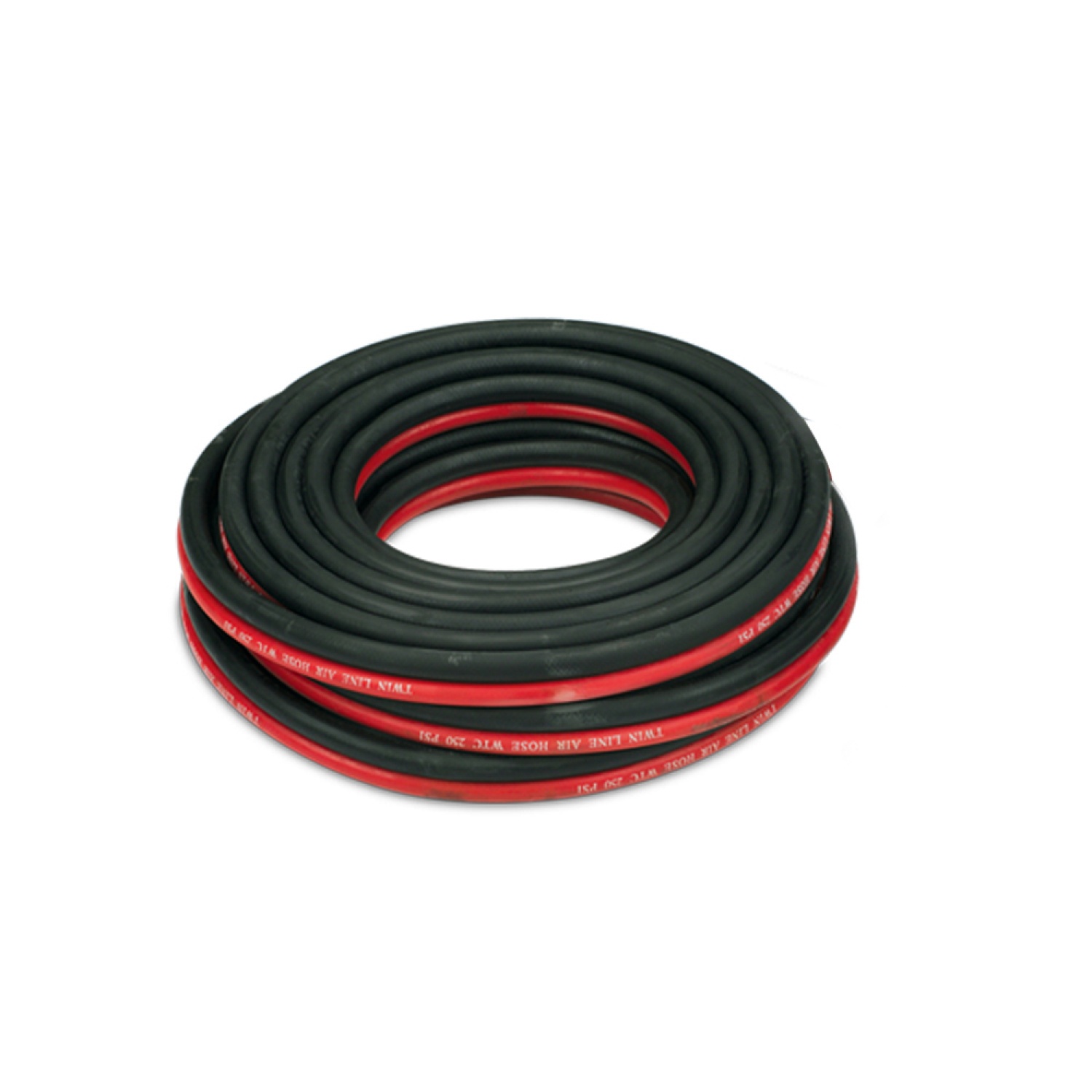KOVET สายลมคู่ WTG ขนาด 1/4x1/4 นิ้ว ยาว 10 เมตร. สีดำ-แดง