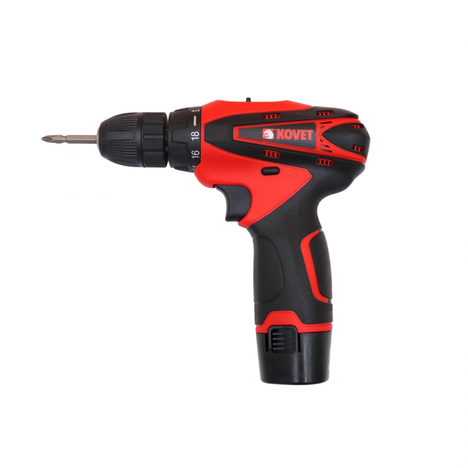 KOVET สว่านไขควงไร้สาย ขนาด 10มม. พร้อมแบต 1 ก้อน รุ่น KD60127 (12V)