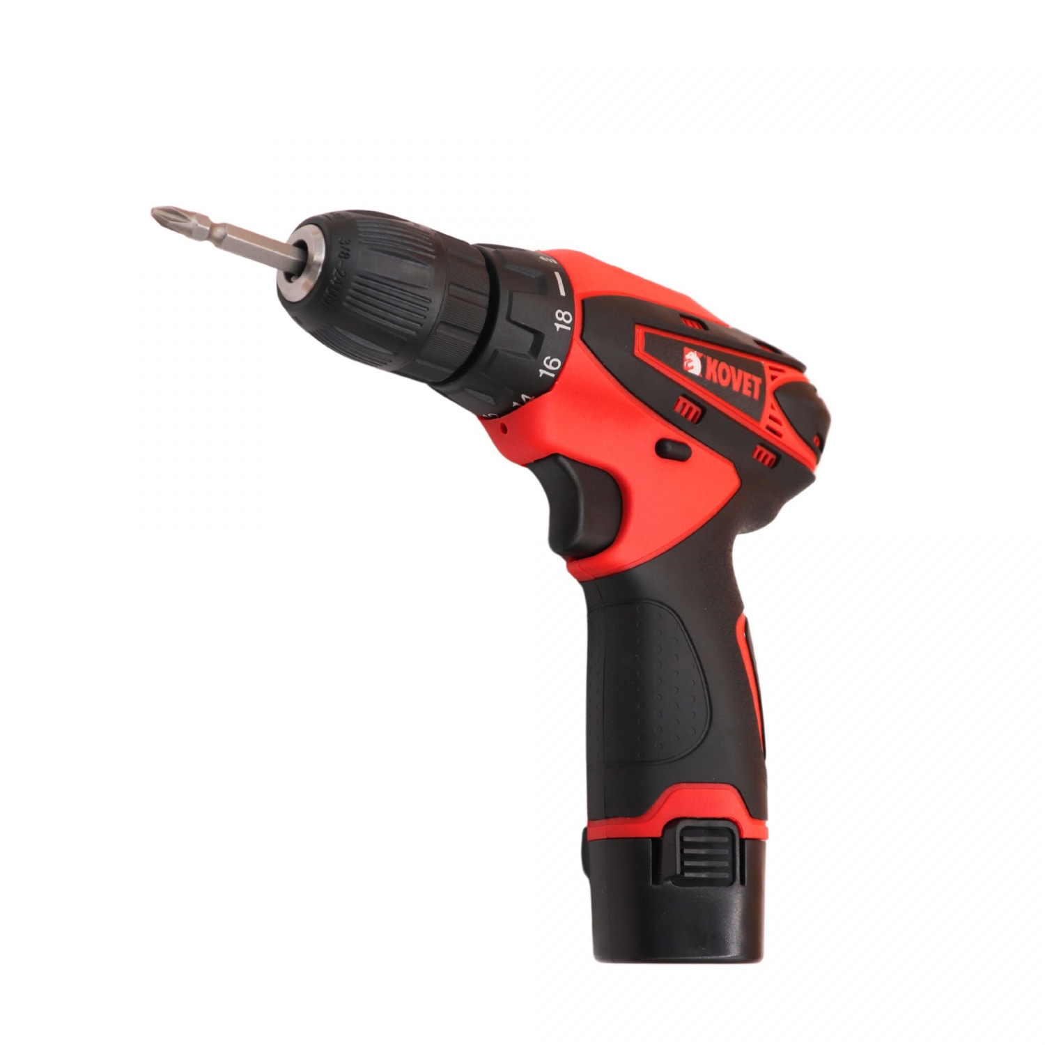 KOVET สว่านไขควงไร้สาย ขนาด 10มม. พร้อมแบต 1 ก้อน รุ่น KD60127 (12V)