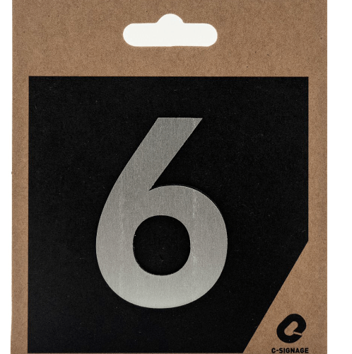 ป้ายอลูฯCSLS-A 2006(ตัวเลข 6)แบบด้าน