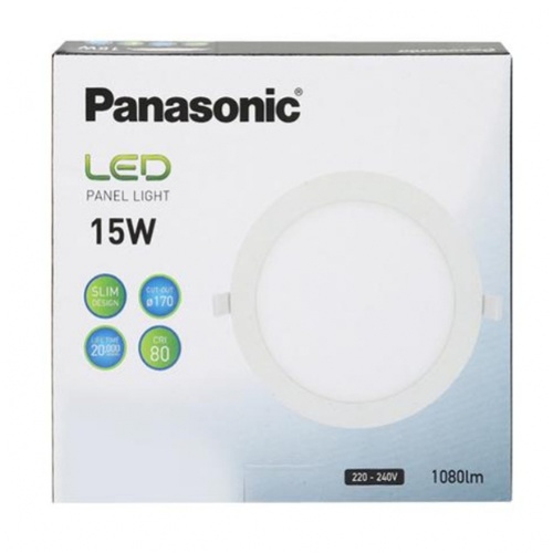 PANASONIC หลอดไฟ LED พาแนล 15วัตต์ แบบกลม รุ่น NNP745563 แสงวอร์มไลท์