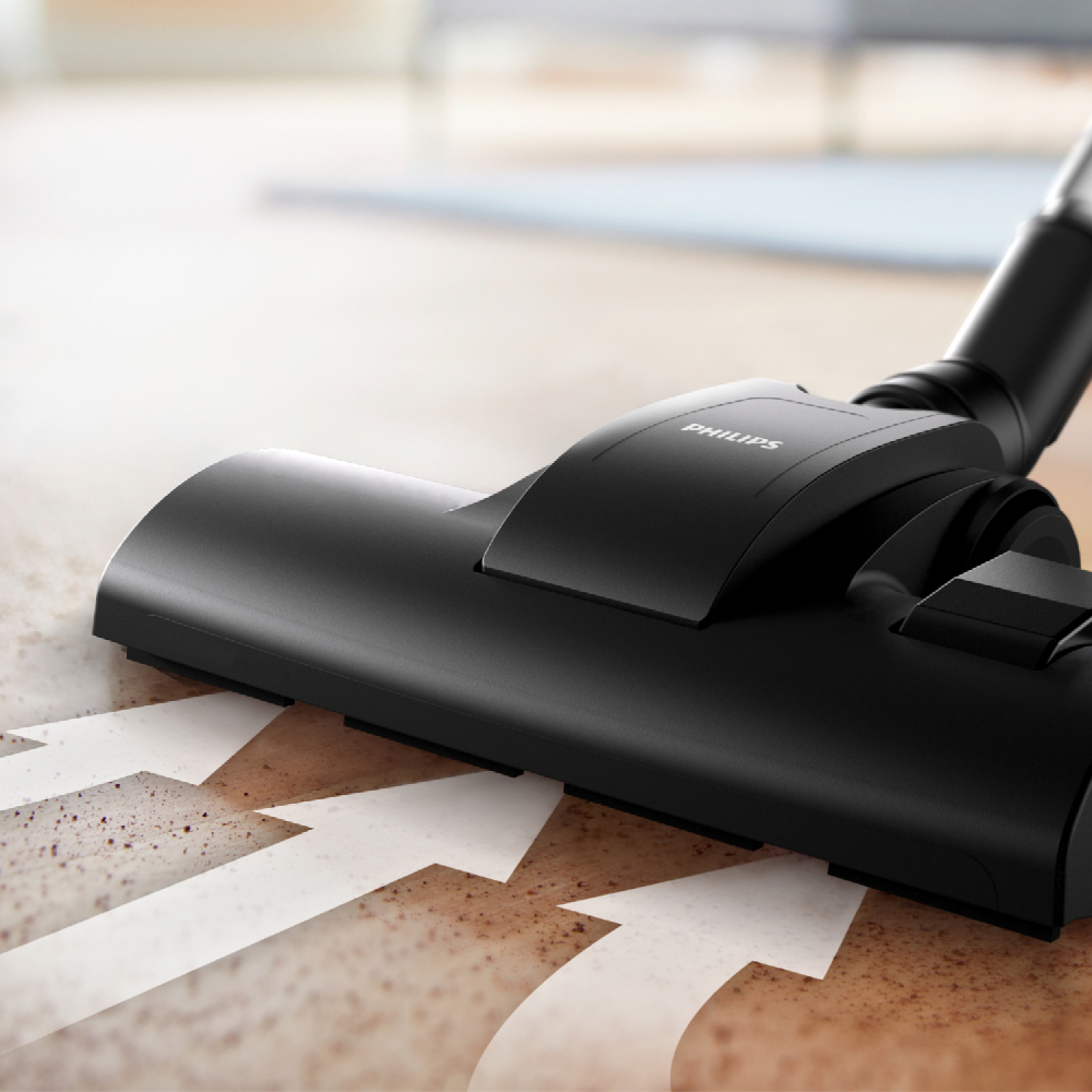 PHILIPS เครื่องดูดฝุ่นแบบไม่ใช้ถุงเก็บฝุ่น ขนาด 1200 วัตต์ 1000 Series รุ่น XB1012/10 สี Silk Beige & Coral Mood