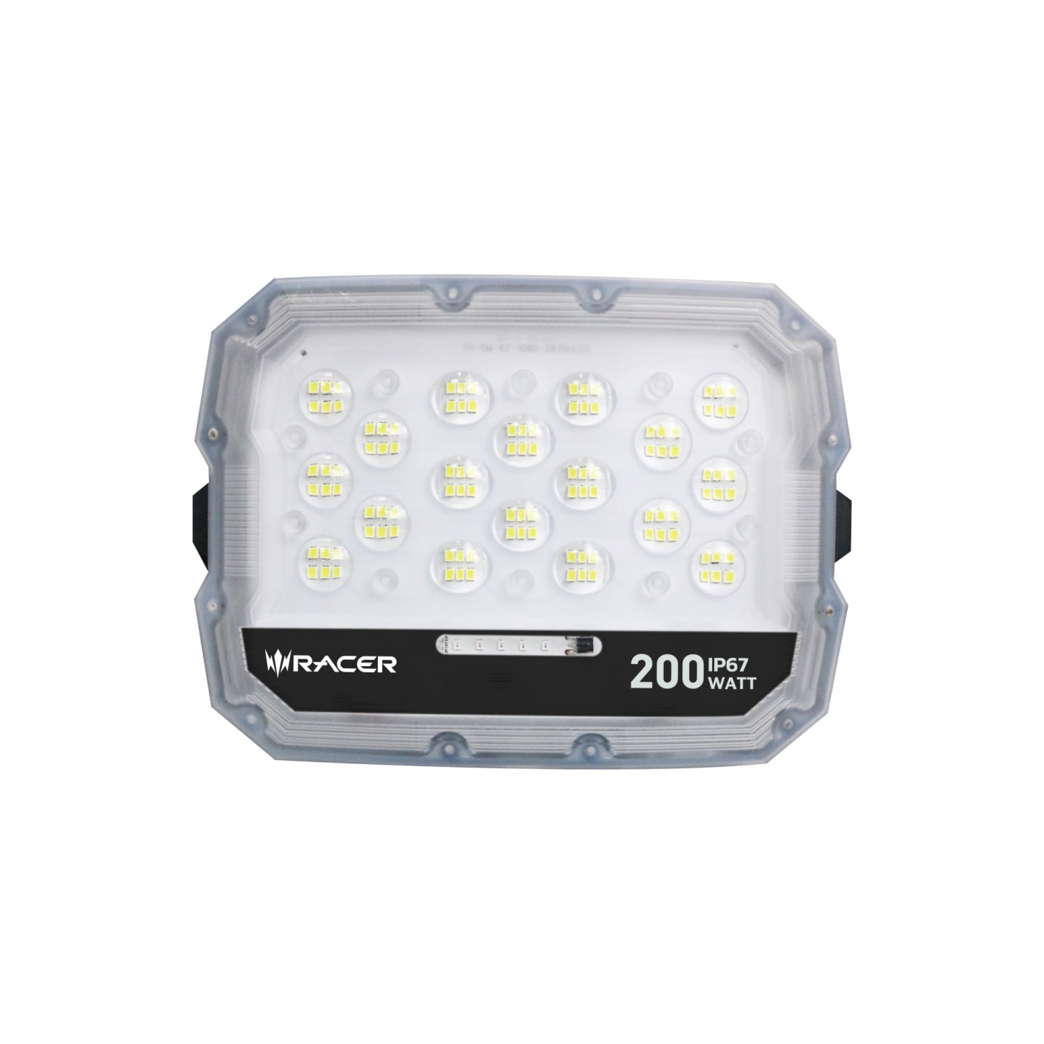 RACER โคมไฟฟลัดไลท์ แอลอีดี โซล่าเซลล์ รุ่น แองเกิล 200 วัตต์ แสงขาว