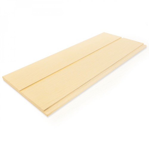 คอนวูด ไม้ตกแต่งผนังบังใบ รุ่น G1 ลายเสี้ยน หน้า 8 นิ้ว 1.1x20x305ซม. สีงาช้าง