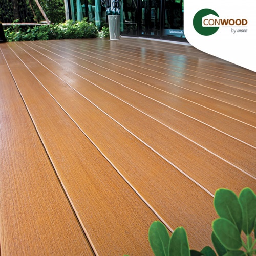 คอนวูด ไม้ตกแต่งพื้น ลายเสี้ยน หน้า 6 นิ้ว 2.5x15x305ซม. สีธรรมชาติ