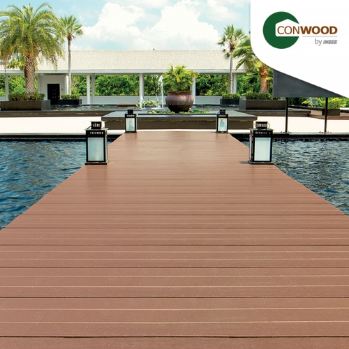 คอนวูด ไม้พื้น รุ่น 4 นิ้ว 3in1 ลายเสี้ยน หน้า 12 นิ้ว 2.5x30x305ซม. สีธรรมชาติ