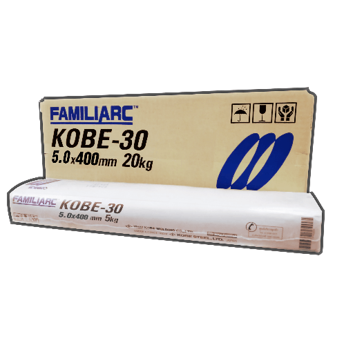 KOBE ลวดเชื่อมเหล็กเหนียวขนาด 5.0X400mm. รุ่น KOBE-30 E6013