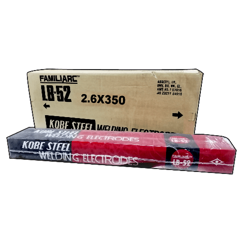 KOBE ลวดเชื่อมเหล็กเหนียวขนาด 2.6X350mm. รุ่น LB-52 E7016