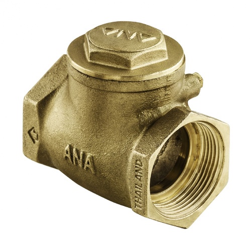 ANA เช็ควาล์วสวิงทองเหลือง 1/2