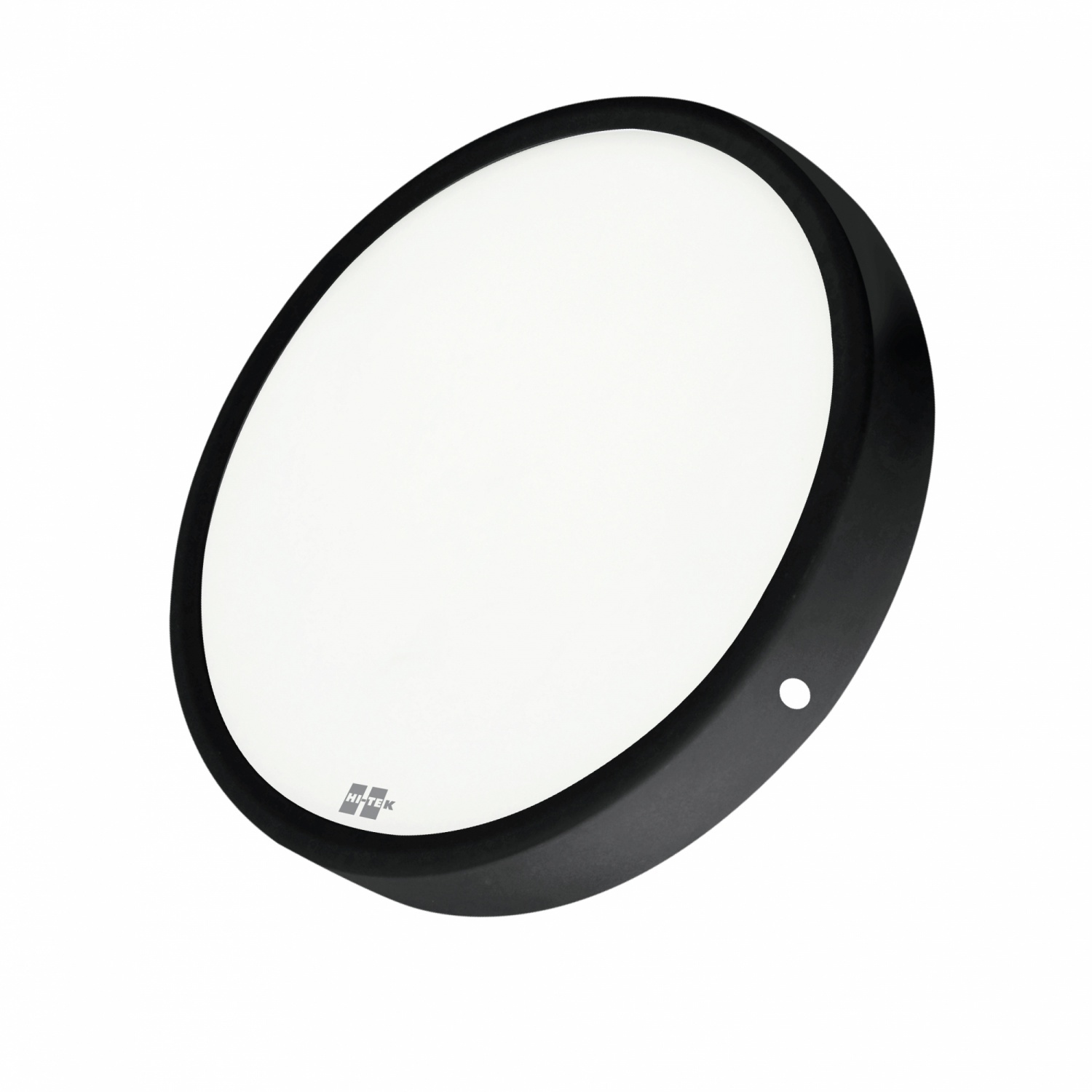 HI-TEK โคมพาแนล LED ทรงกลม 18W แบบติดลอย รุ่นHFLEPS18DB แสงขาว สีดำ