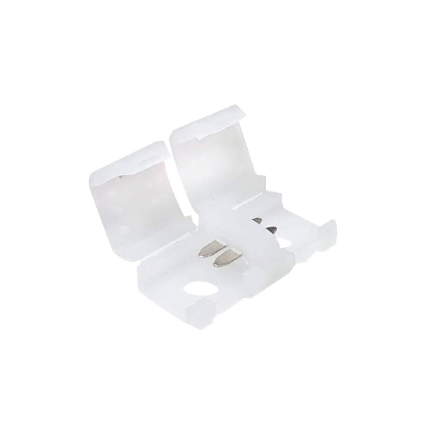 HI-TEK ตัวต่อกลางทางแบบคลิปล็อค สำหรับไฟ LED เส้นริบบิ้น แบบสีเดียว