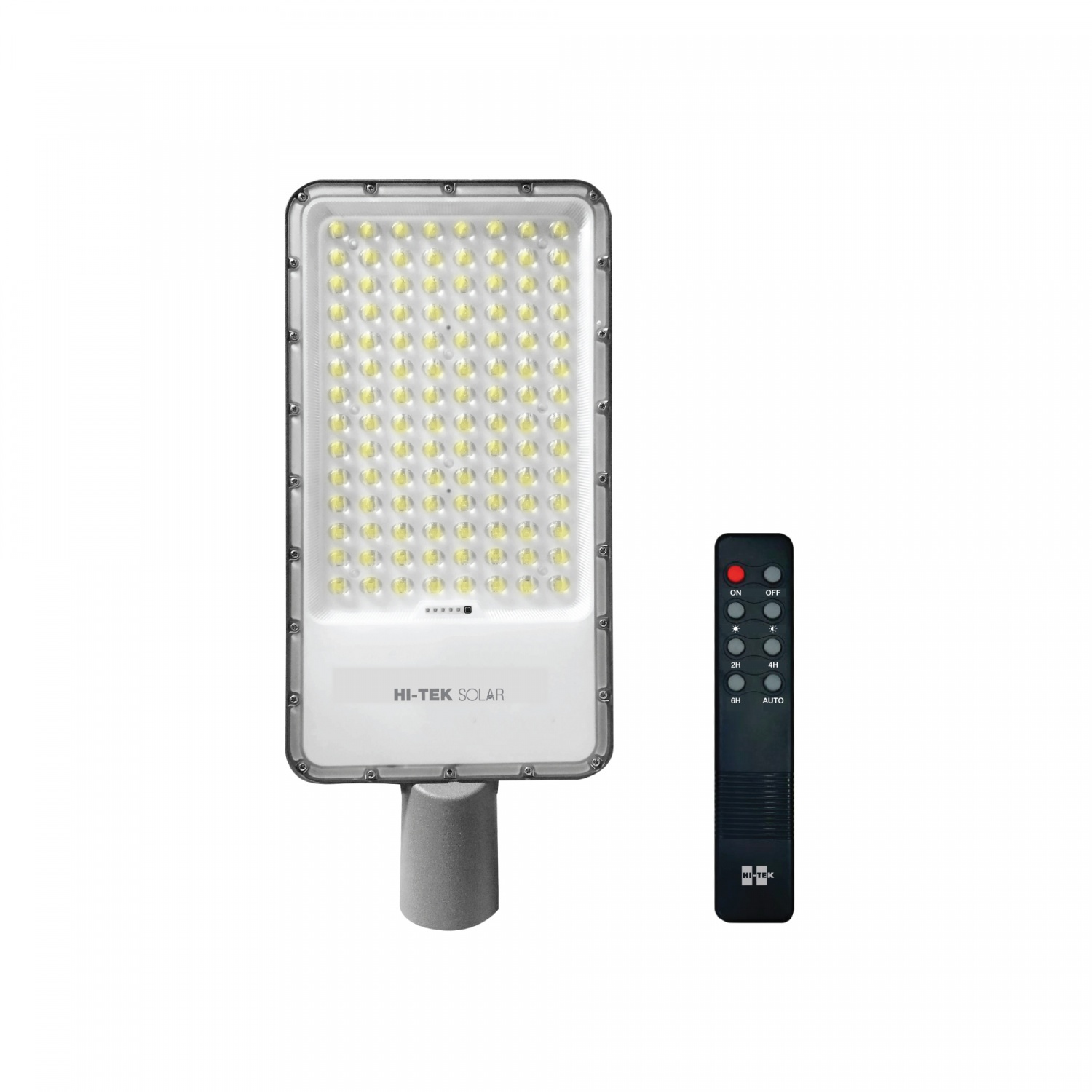 HI-TEK โคมไฟถนนโซล่า LED รุ่น ยูโรปา 1000W แสงขาว