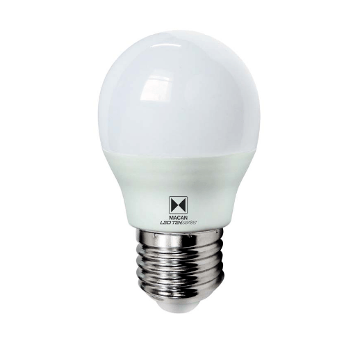 MACAN หลอดไฟ LED Bulb 3W. E27 แสงขาว.MLL270103D