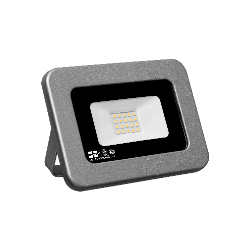 អំពូលភ្លើង Flood Light LED ECO SERIES បែបស្ដើង 10W ពន្លឺពណ៌ដីឥដ្ឋ  HI-TEK