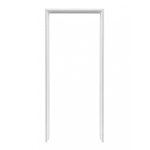 LEOWOOD วงกบประตู WPC LEO FRAME PREMIUM (ภายนอก) 70x200ซม. สีขาว