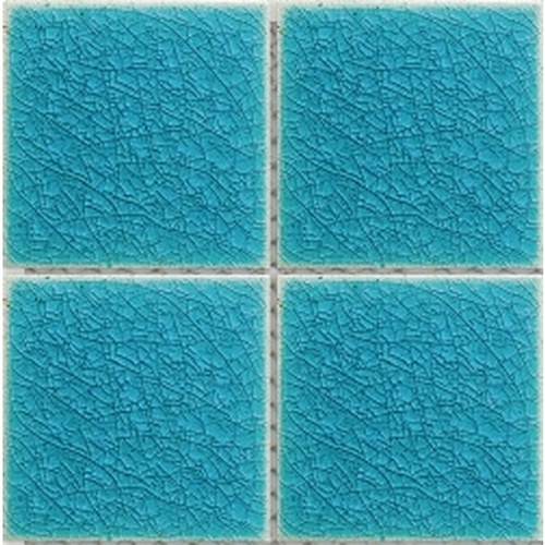 KERATILES กระเบื้องสระว่ายน้ำ 4x4 นิ้ว รุ่น KT449019 ฟ้าใส (90P)