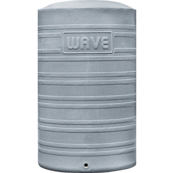 WAVE ถังเก็บน้ำบนดินลายแกรนิต ปลอดตะไคร่ ยับยั้งแบคทีเรีย ท่อใน ขนาด 700L รุ่น The Loft คละสี