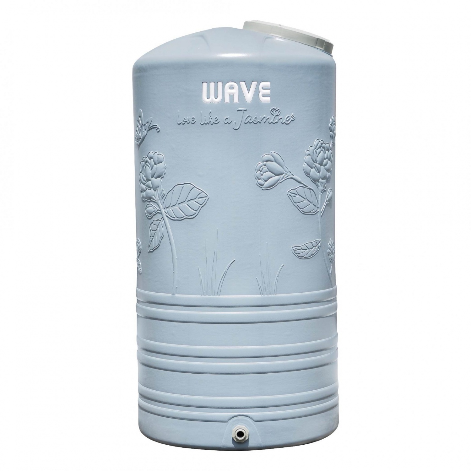 WAVE ถังเก็บน้ำบนดินพิมพ์ลาย ขนาด 2000L รุ่น Jasmine คละสี