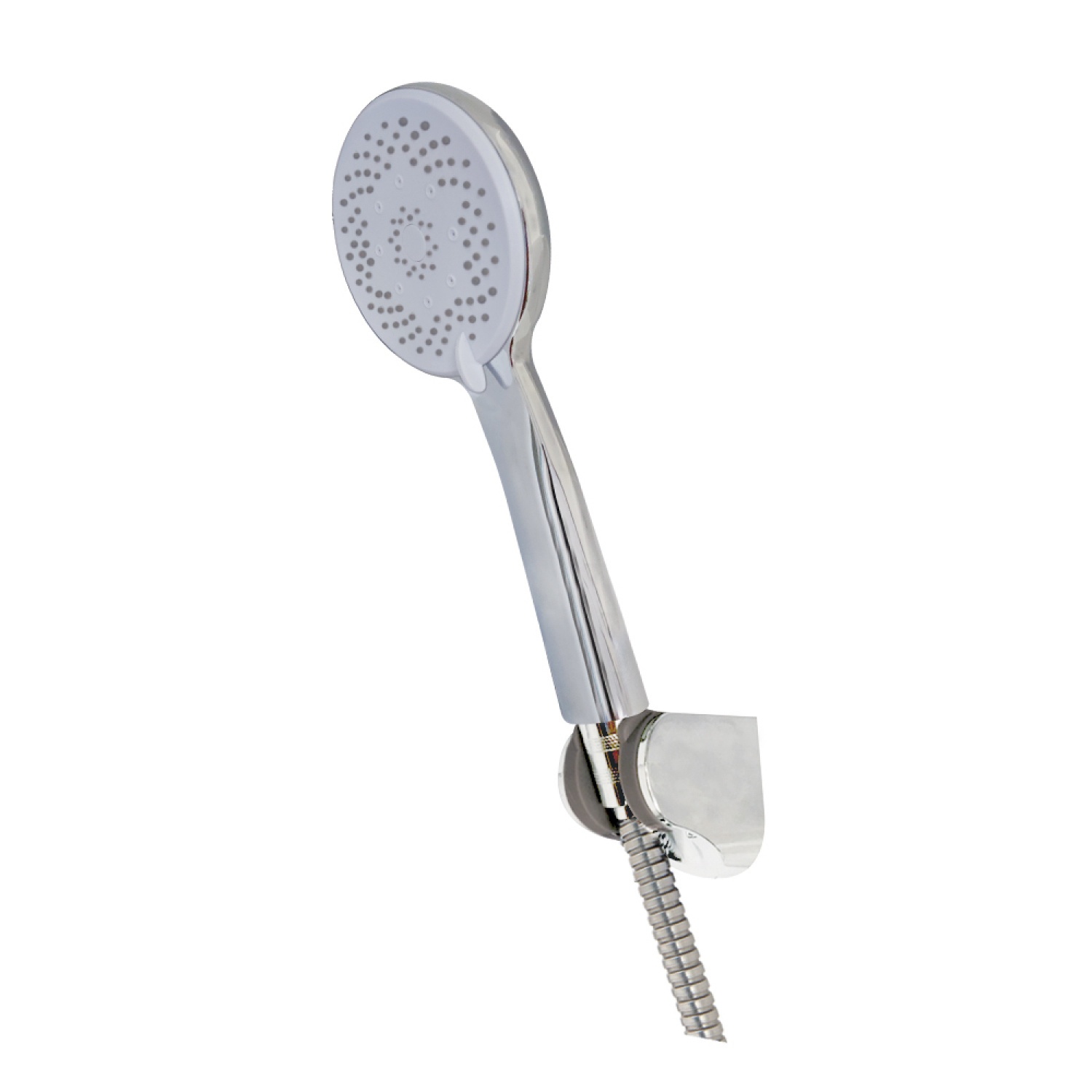 VEGARR ฝักบัวโครเมี่ยมหน้าสีขาว หน้าลายดาว 5 ระบบ A303W/VC