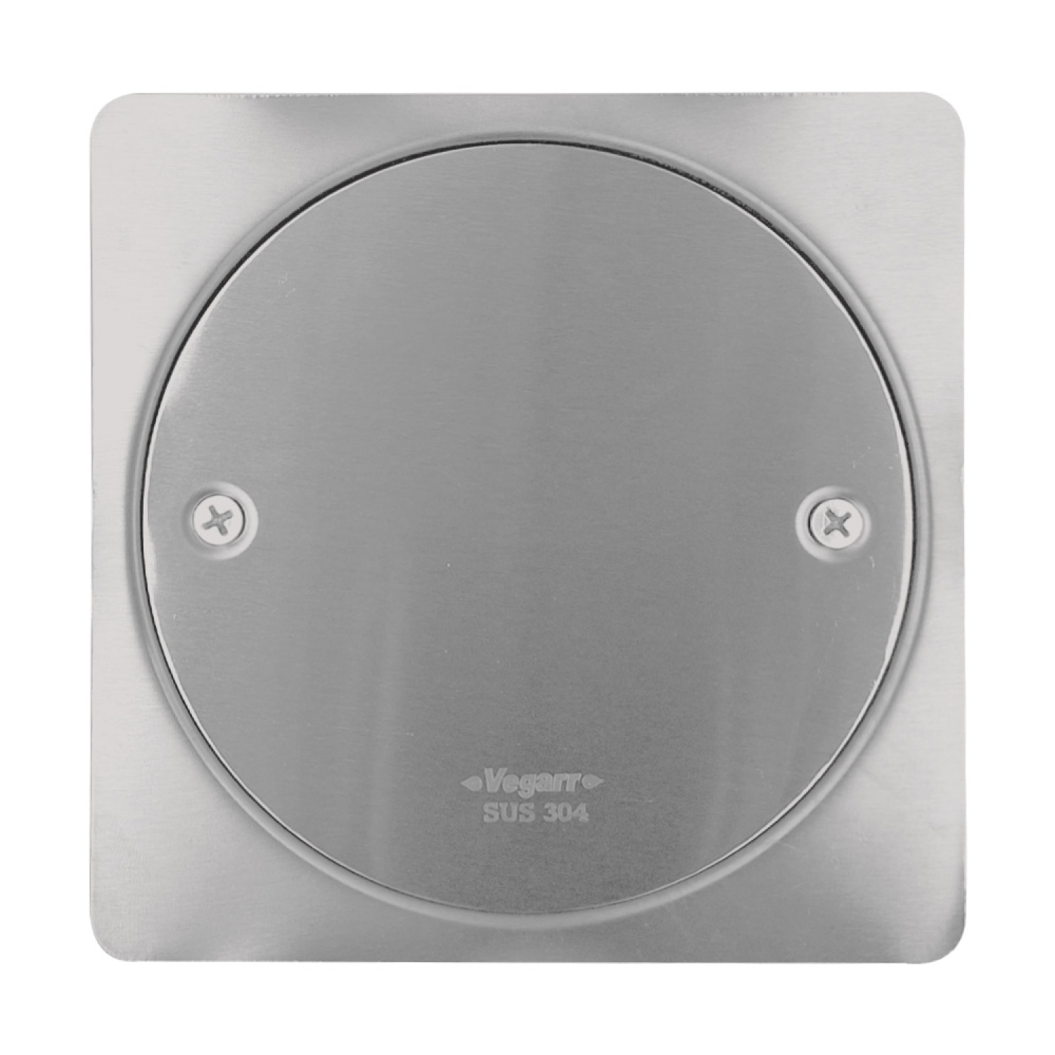 VEGARR ฝาส้วมสแตนเลสเกรด 304 ขนาด 6นิ้ว รุ่น BA666 