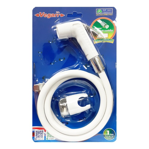 Vegarr ชุดสายฉีดชำระ รุ่น VK838   สีขาว