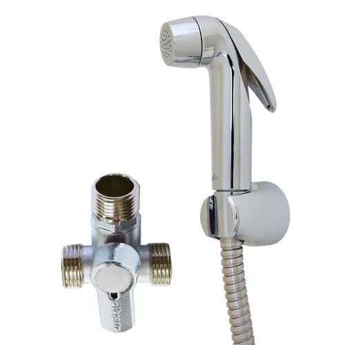 Vegarr ชุดสายฉีดชำระพร้อมวาล์ว รุ่น SAVE-A36/6090A   สีโครเมียม