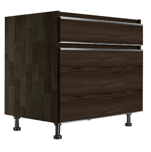 KITZCHO ទូបញ្ឃរ 2 ថត CHARISMA KZM-CHR-B-D2-8490X-OA Oak