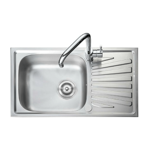 MEX อ่างล้างจาน 1 หลุมมีที่พัก  DSX75